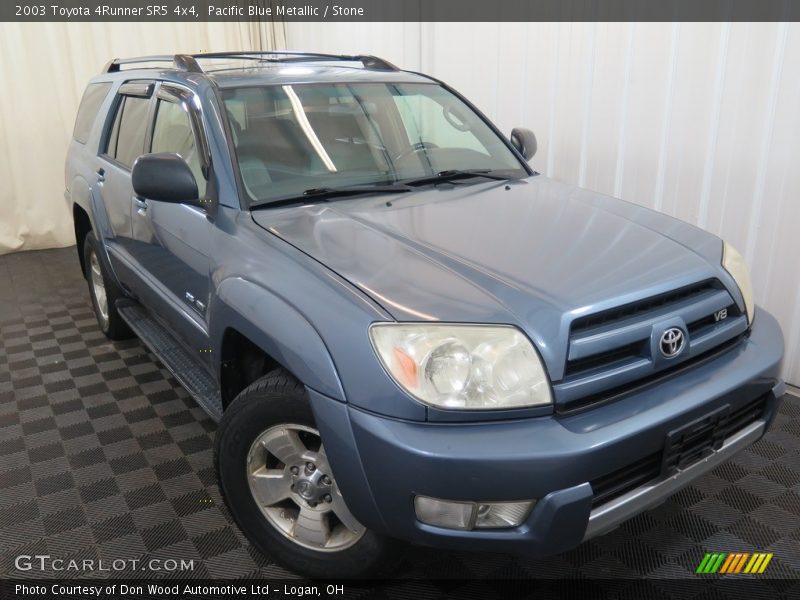 Pacific Blue Metallic / Stone 2003 Toyota 4Runner SR5 4x4