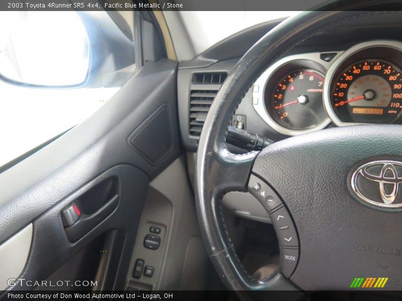 Pacific Blue Metallic / Stone 2003 Toyota 4Runner SR5 4x4