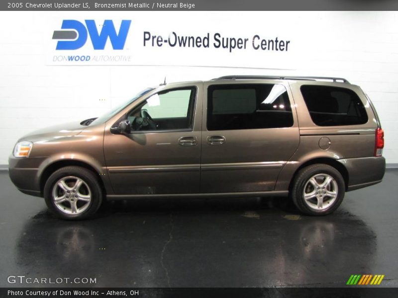 Bronzemist Metallic / Neutral Beige 2005 Chevrolet Uplander LS