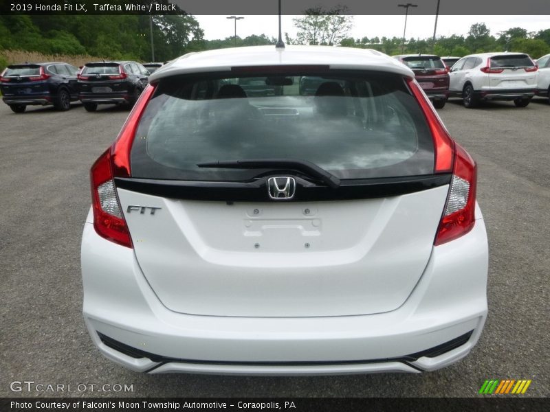 Taffeta White / Black 2019 Honda Fit LX