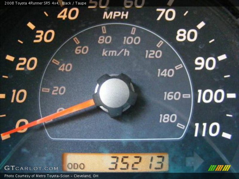 Black / Taupe 2008 Toyota 4Runner SR5 4x4