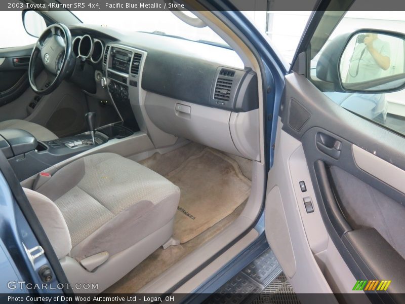 Pacific Blue Metallic / Stone 2003 Toyota 4Runner SR5 4x4