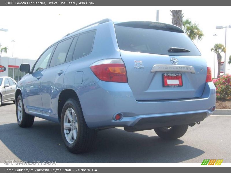 Wave Line Pearl / Ash Gray 2008 Toyota Highlander