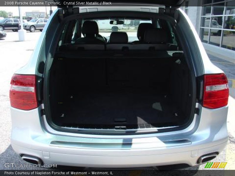 Crystal Silver Metallic / Black 2008 Porsche Cayenne Tiptronic