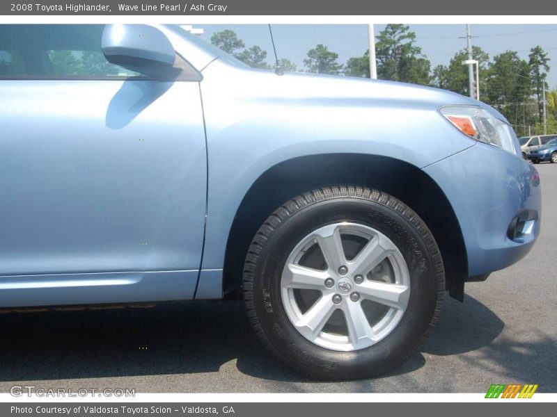 Wave Line Pearl / Ash Gray 2008 Toyota Highlander