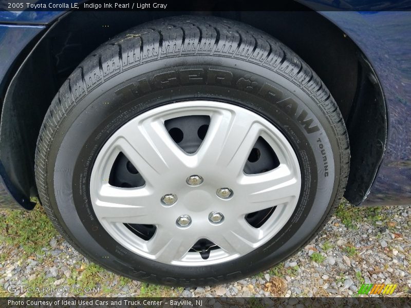 Indigo Ink Pearl / Light Gray 2005 Toyota Corolla LE