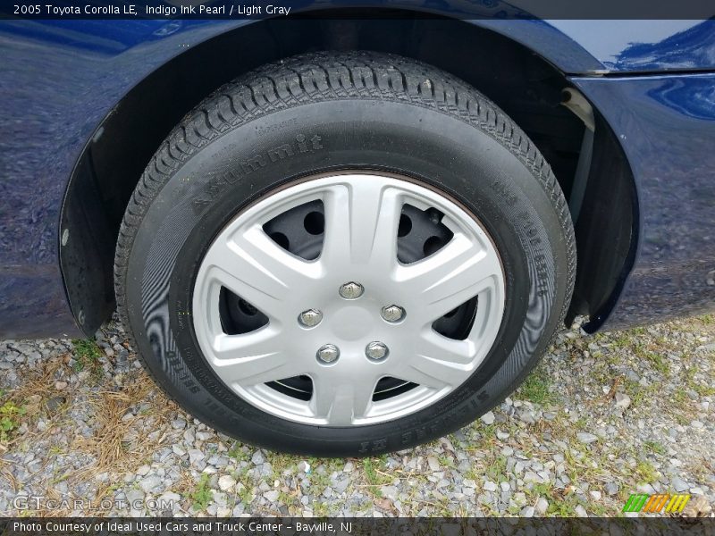 Indigo Ink Pearl / Light Gray 2005 Toyota Corolla LE