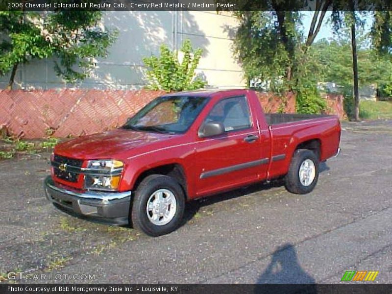 Cherry Red Metallic / Medium Pewter 2006 Chevrolet Colorado LT Regular Cab