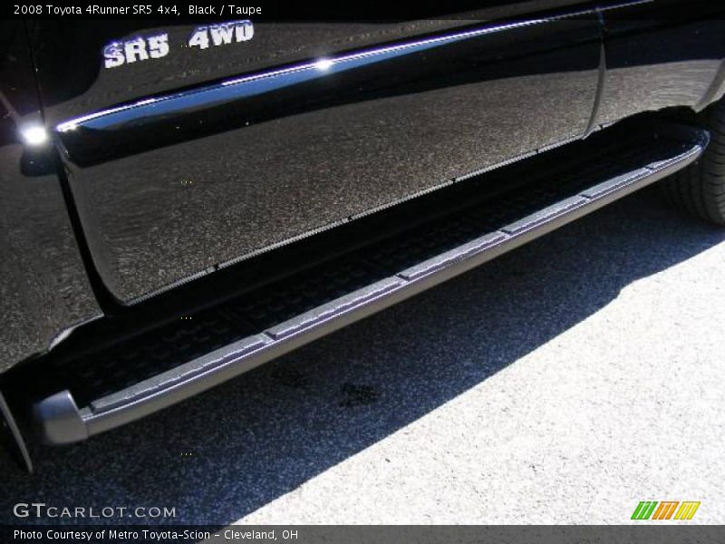 Black / Taupe 2008 Toyota 4Runner SR5 4x4