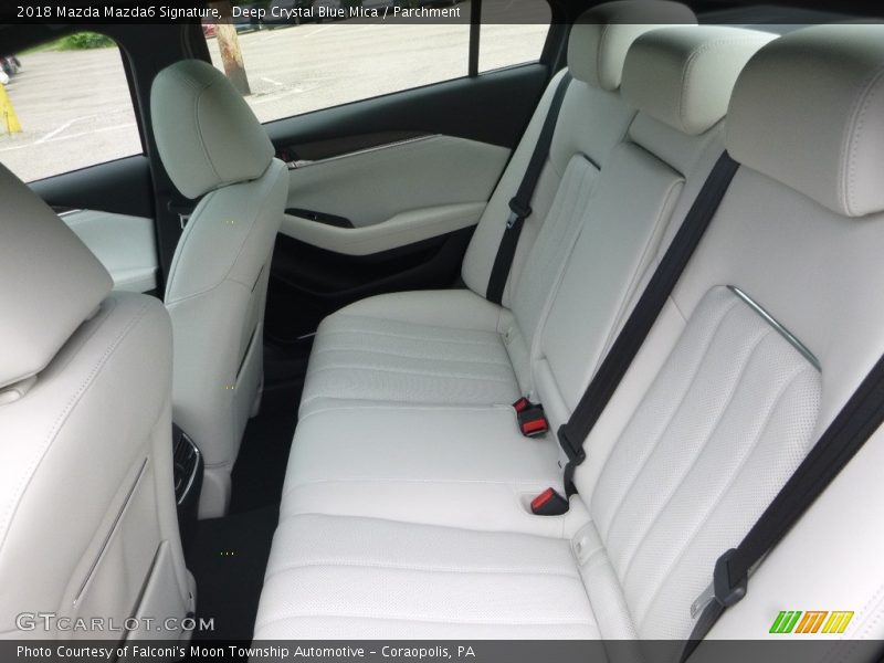 Rear Seat of 2018 Mazda6 Signature
