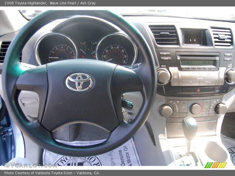 Wave Line Pearl / Ash Gray 2008 Toyota Highlander