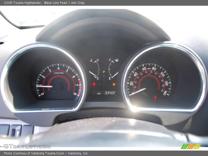 Wave Line Pearl / Ash Gray 2008 Toyota Highlander