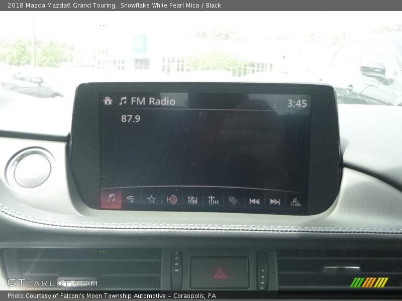 Snowflake White Pearl Mica / Black 2018 Mazda Mazda6 Grand Touring