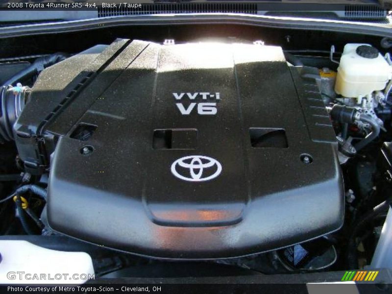 Black / Taupe 2008 Toyota 4Runner SR5 4x4