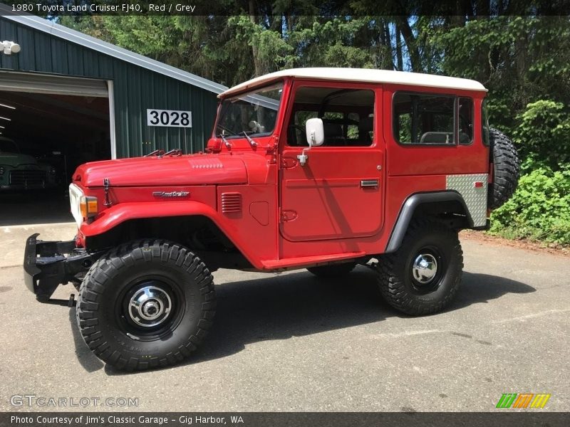 1980 Land Cruiser FJ40 Red
