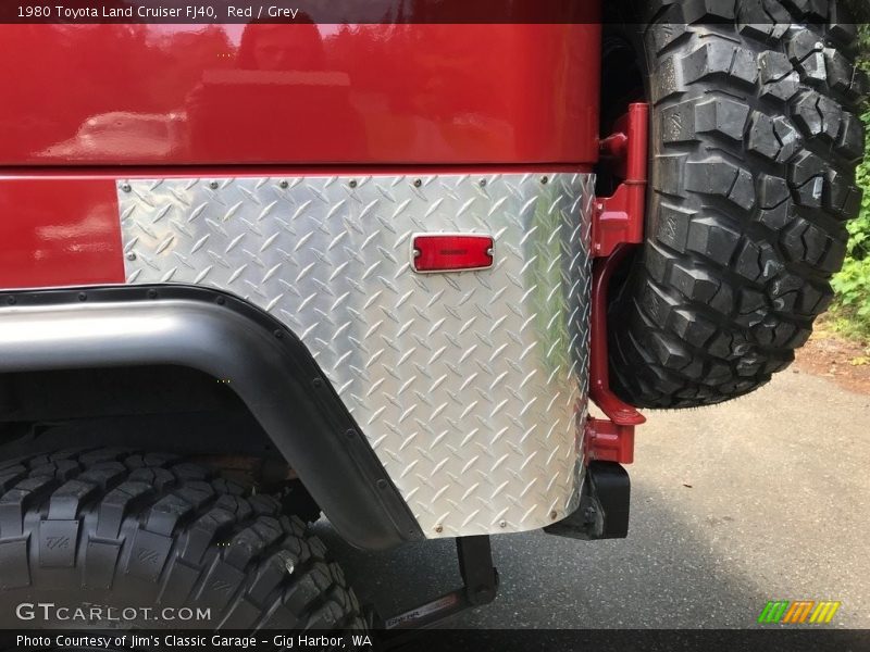 Red / Grey 1980 Toyota Land Cruiser FJ40