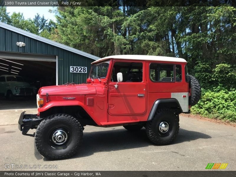  1980 Land Cruiser FJ40 Red