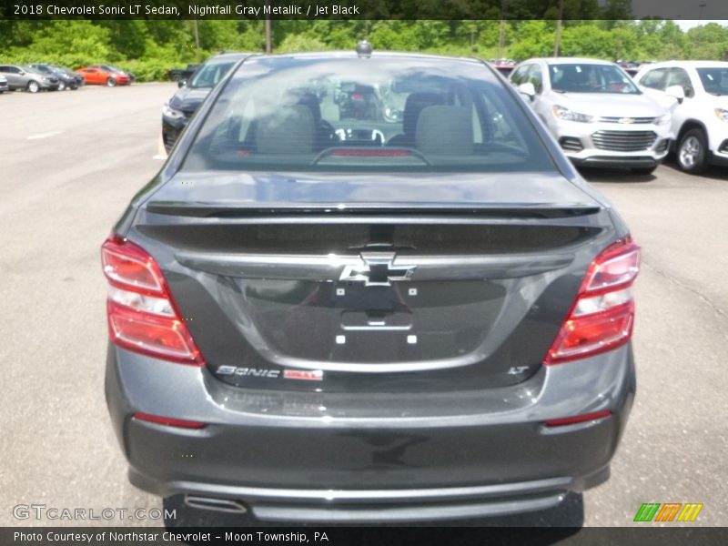 Nightfall Gray Metallic / Jet Black 2018 Chevrolet Sonic LT Sedan