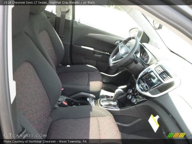 Nightfall Gray Metallic / Jet Black 2018 Chevrolet Sonic LT Sedan