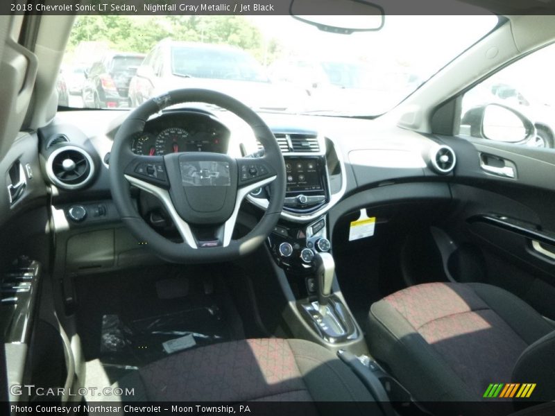 Nightfall Gray Metallic / Jet Black 2018 Chevrolet Sonic LT Sedan