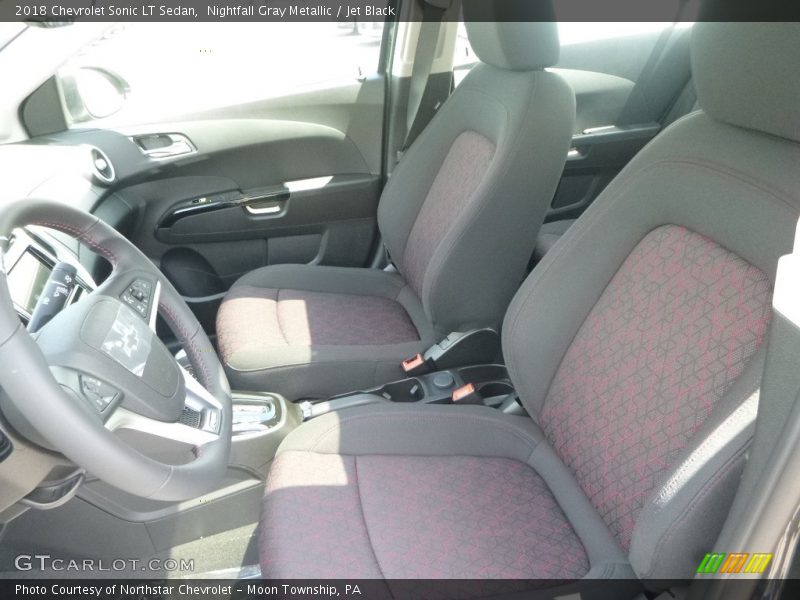 Nightfall Gray Metallic / Jet Black 2018 Chevrolet Sonic LT Sedan