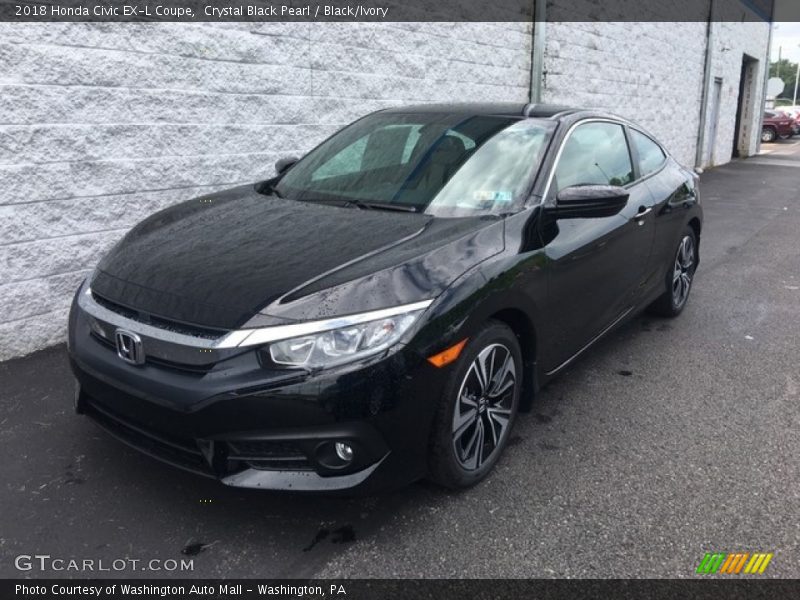 Front 3/4 View of 2018 Civic EX-L Coupe