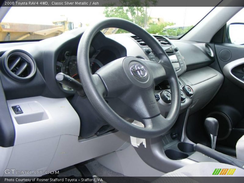 Classic Silver Metallic / Ash 2008 Toyota RAV4 4WD
