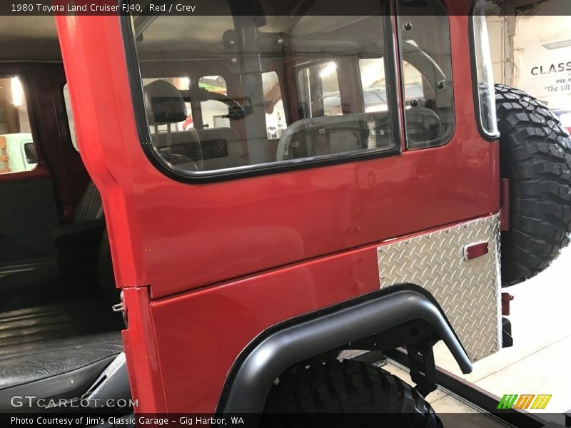 Red / Grey 1980 Toyota Land Cruiser FJ40