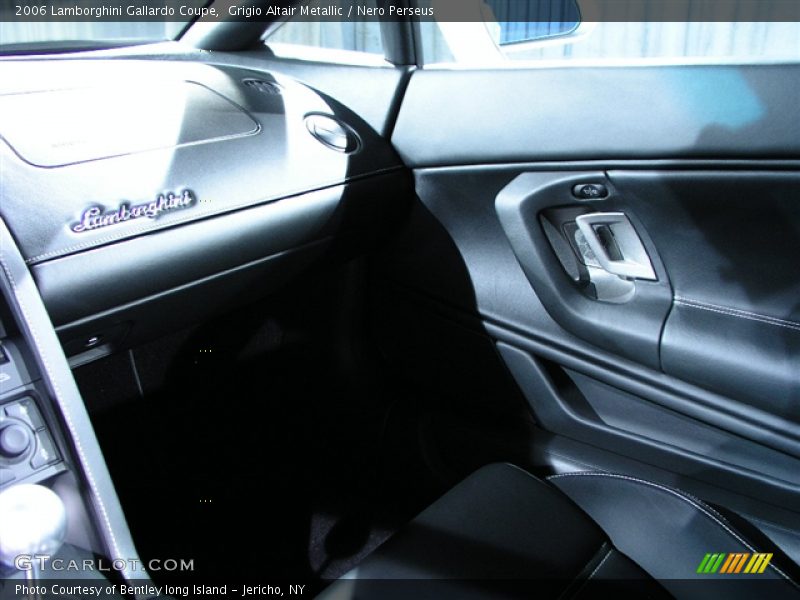 Grigio Altair Metallic / Nero Perseus 2006 Lamborghini Gallardo Coupe