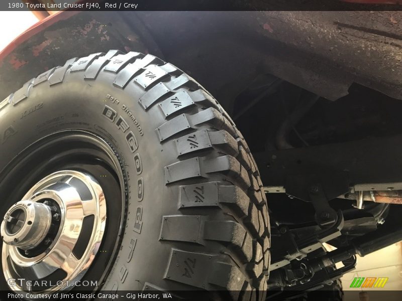 Red / Grey 1980 Toyota Land Cruiser FJ40