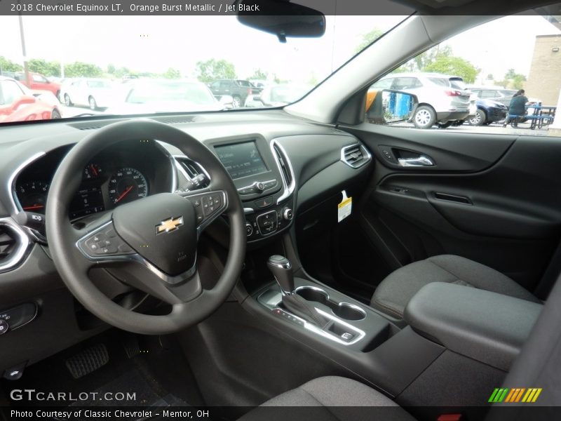 Orange Burst Metallic / Jet Black 2018 Chevrolet Equinox LT