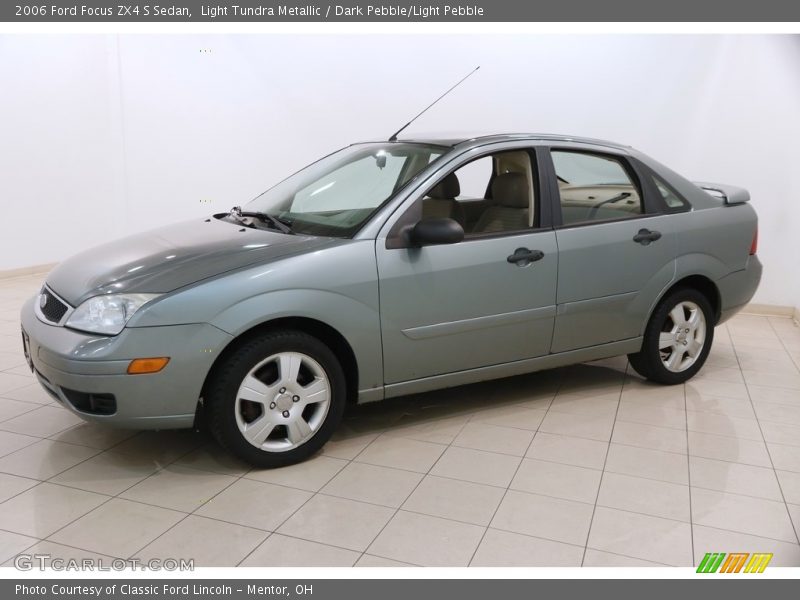 Light Tundra Metallic / Dark Pebble/Light Pebble 2006 Ford Focus ZX4 S Sedan