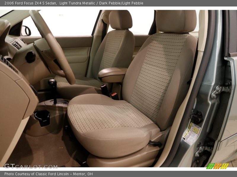 Light Tundra Metallic / Dark Pebble/Light Pebble 2006 Ford Focus ZX4 S Sedan
