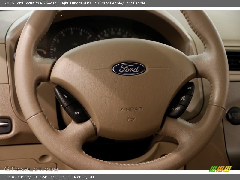 Light Tundra Metallic / Dark Pebble/Light Pebble 2006 Ford Focus ZX4 S Sedan