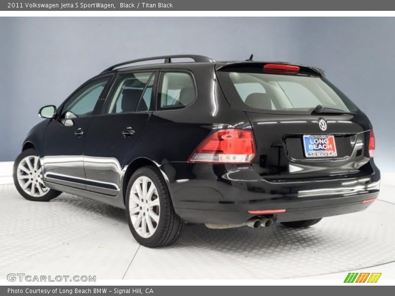 Black / Titan Black 2011 Volkswagen Jetta S SportWagen