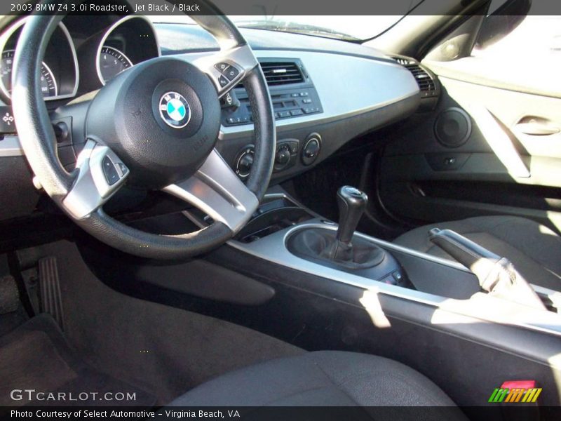 Jet Black / Black 2003 BMW Z4 3.0i Roadster