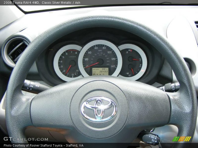 Classic Silver Metallic / Ash 2008 Toyota RAV4 4WD