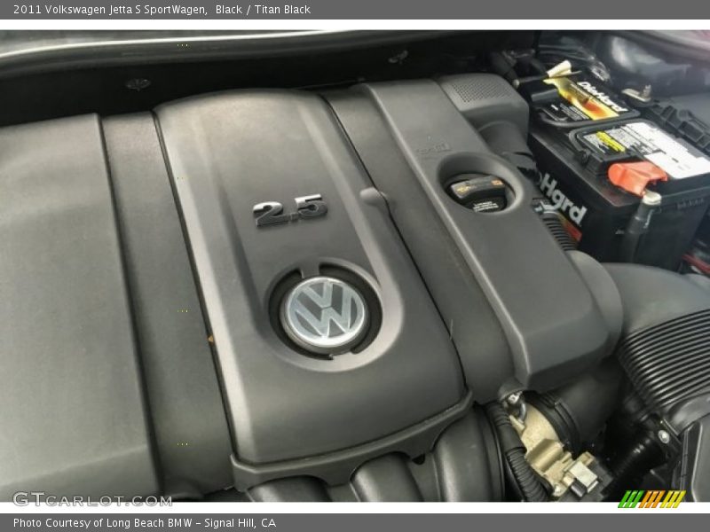Black / Titan Black 2011 Volkswagen Jetta S SportWagen