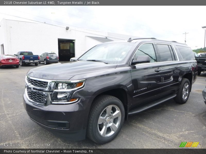 Tungsten Metallic / Jet Black 2018 Chevrolet Suburban LS 4WD