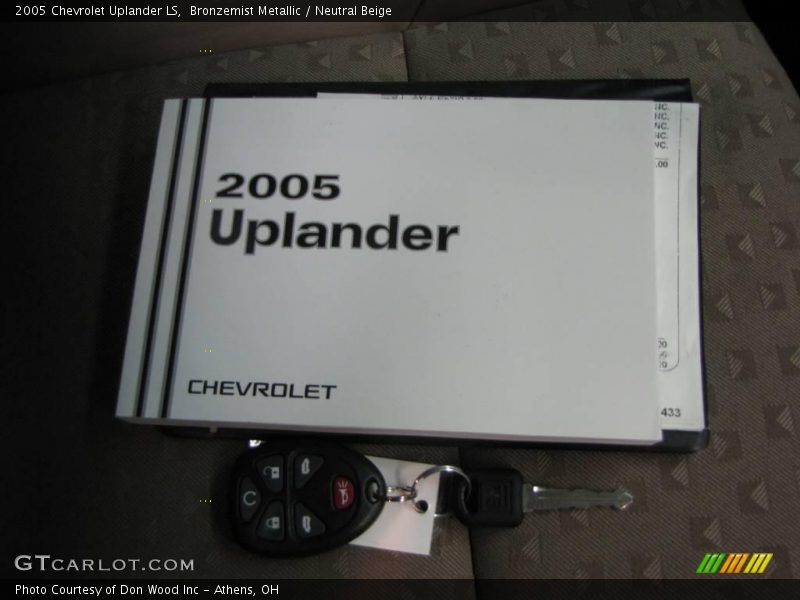 Bronzemist Metallic / Neutral Beige 2005 Chevrolet Uplander LS