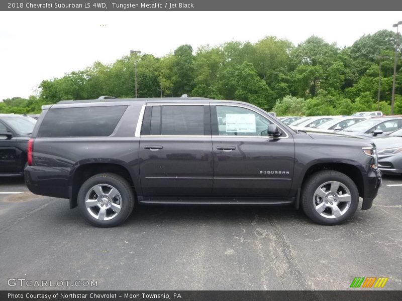 Tungsten Metallic / Jet Black 2018 Chevrolet Suburban LS 4WD