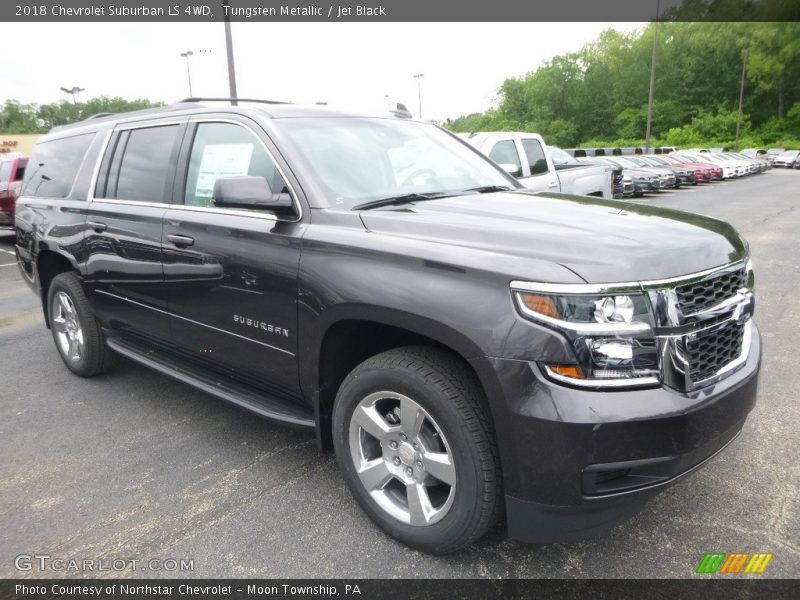 Tungsten Metallic / Jet Black 2018 Chevrolet Suburban LS 4WD