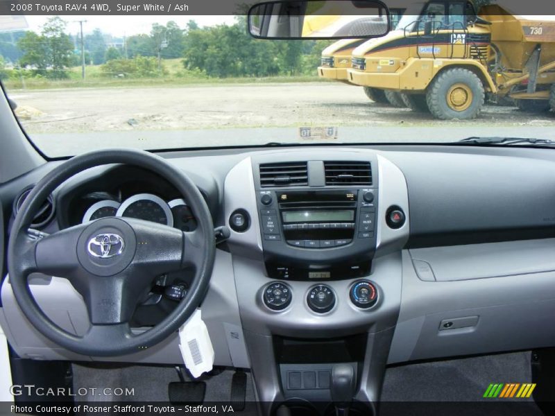 Super White / Ash 2008 Toyota RAV4 4WD