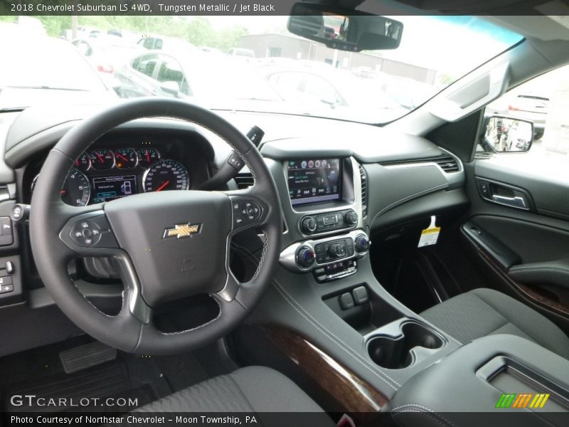 Tungsten Metallic / Jet Black 2018 Chevrolet Suburban LS 4WD