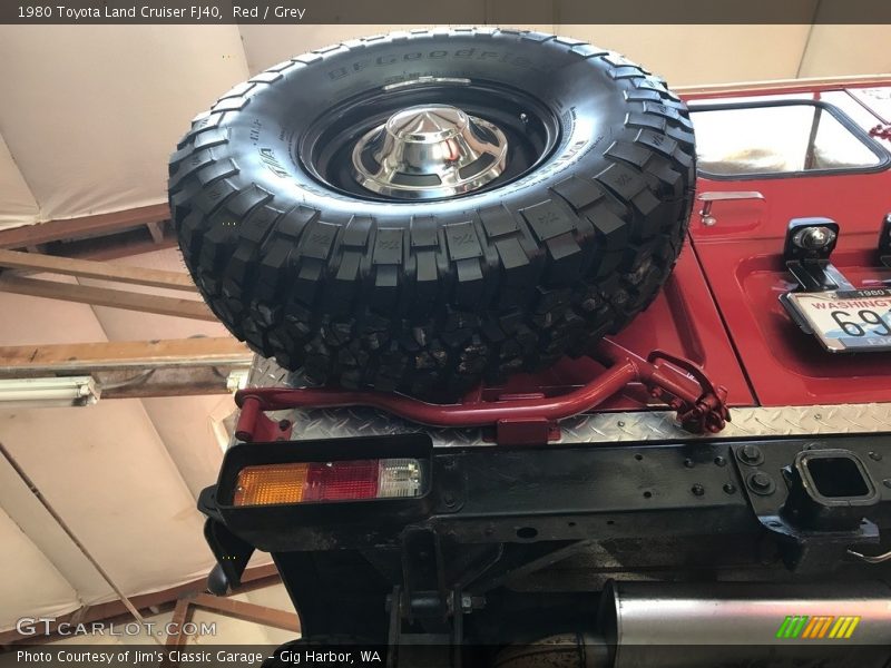 Red / Grey 1980 Toyota Land Cruiser FJ40