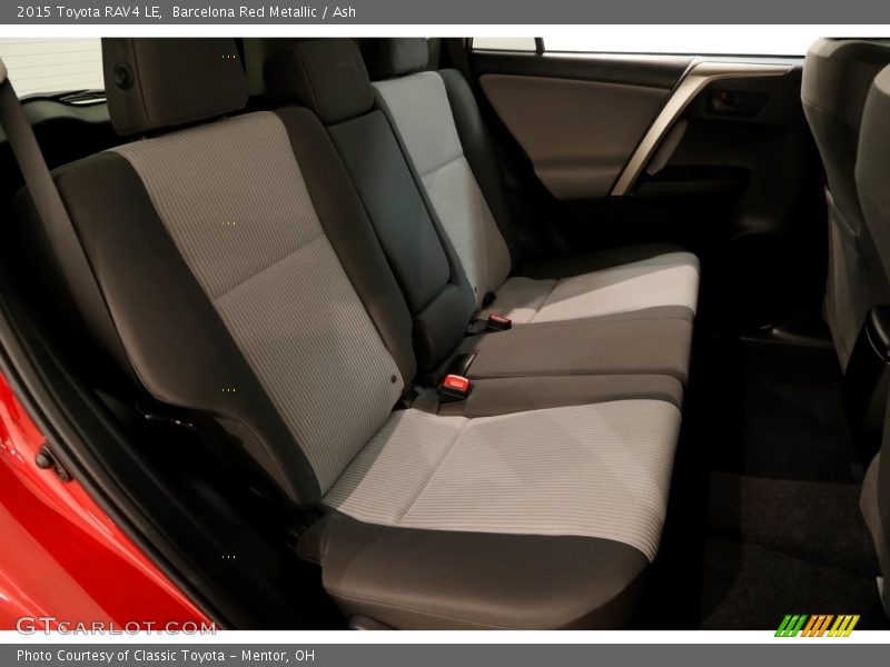 Barcelona Red Metallic / Ash 2015 Toyota RAV4 LE