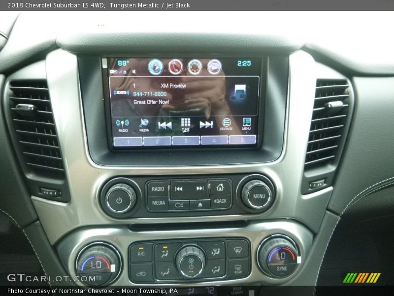 Tungsten Metallic / Jet Black 2018 Chevrolet Suburban LS 4WD