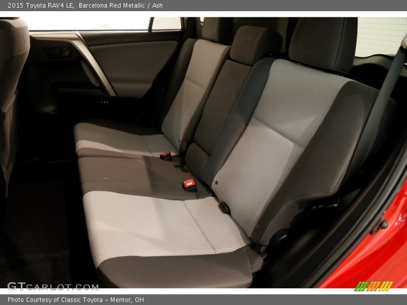 Barcelona Red Metallic / Ash 2015 Toyota RAV4 LE