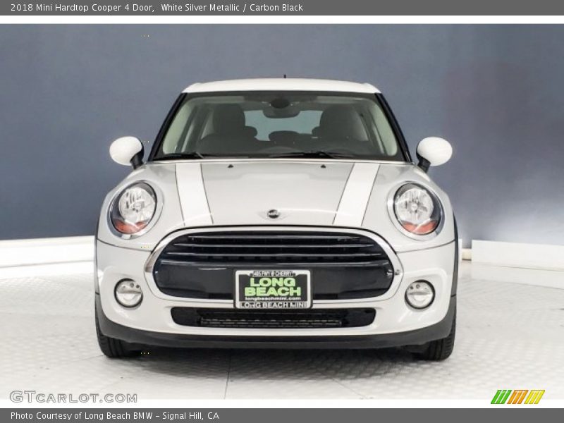 White Silver Metallic / Carbon Black 2018 Mini Hardtop Cooper 4 Door