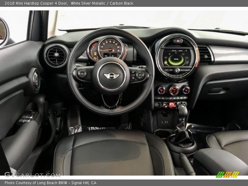 White Silver Metallic / Carbon Black 2018 Mini Hardtop Cooper 4 Door